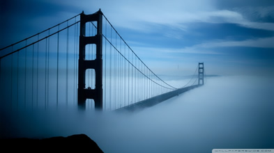 Foggy Golden Gate